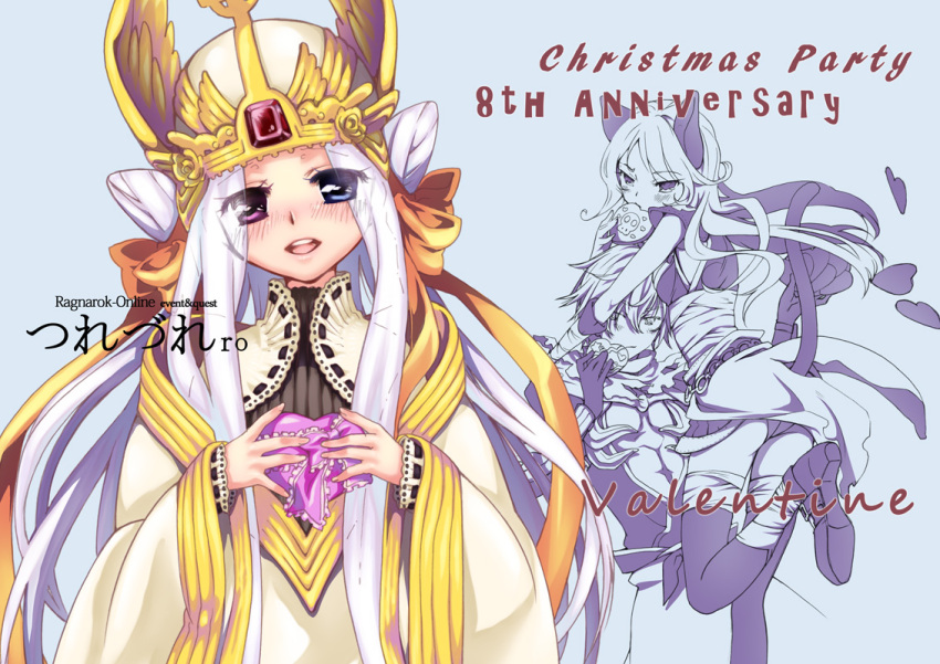 1boy, 2girls, animal_ears, armor, assassin_(ragnarok_online), assassin_cross_(ragnarok_online), bandages, bangs