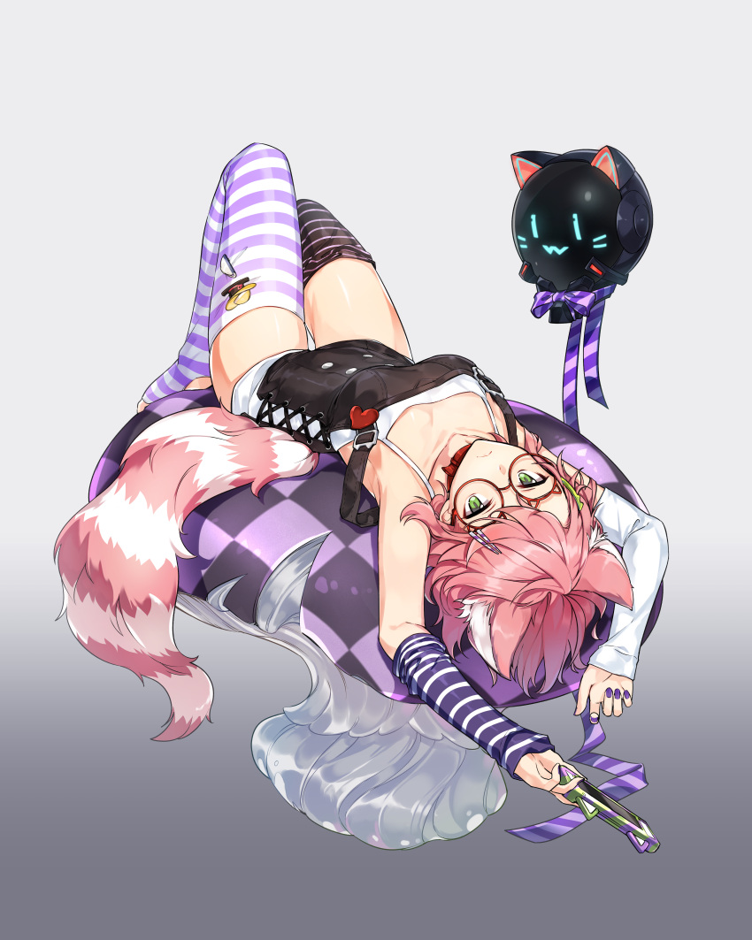 1girl, :<, absurdres, alternate_costume, animal_collar, animal_ears, armpits, arms_up