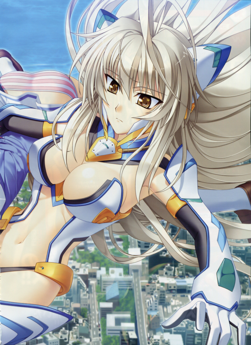 bleed_through, cleavage, mahiro_takeumi, mecha-mimi, tagme