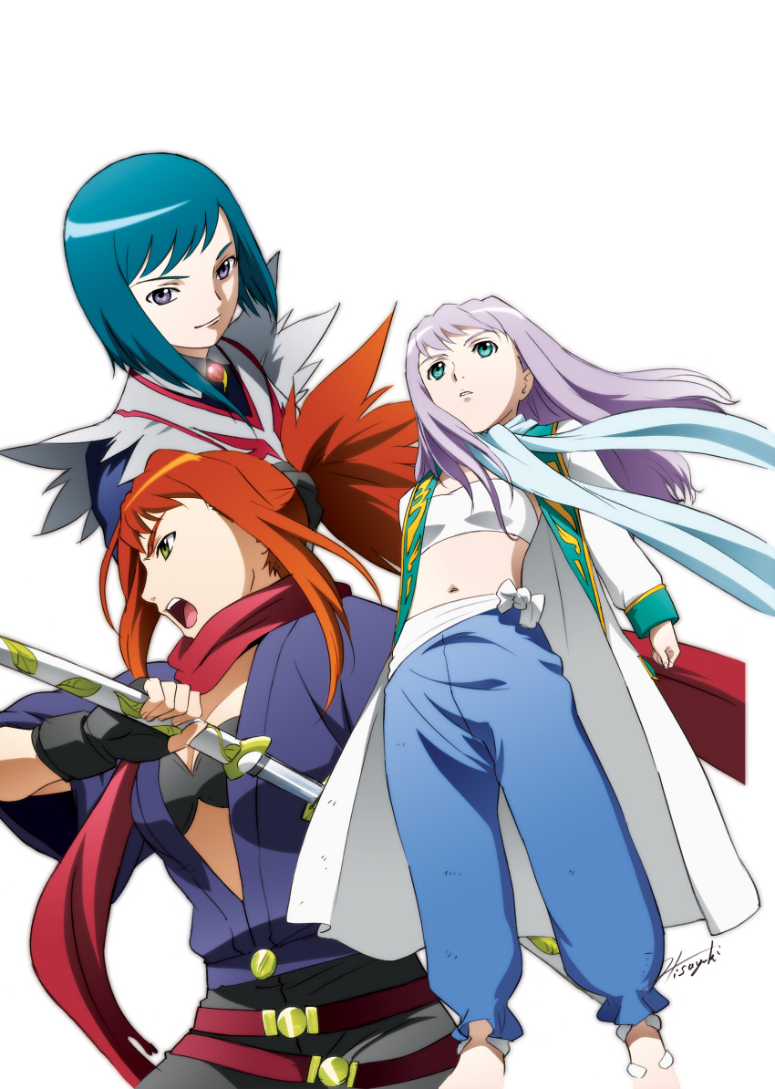 hisayuki_hirokazu, mai_otome, mashiro_blan_de_windbloom, midori_(mai_otome), tomoe_marguerite