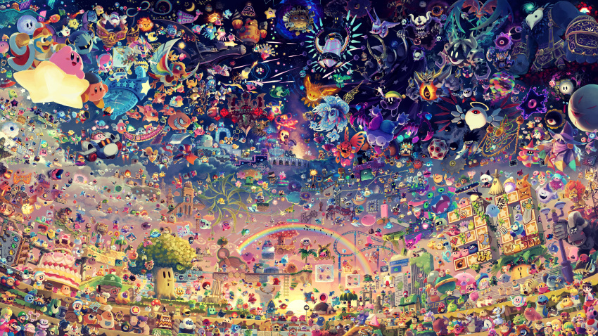 6+boys, 6+girls, 6+others, absolutely_everyone, absurdres, adeleine, anniversary, awoofy