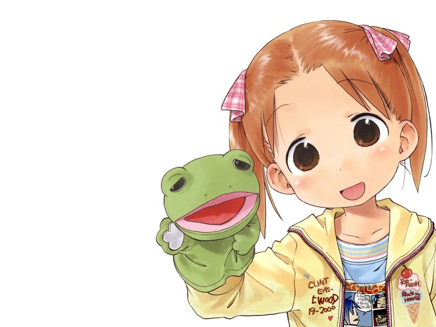 frog, gorillaz, ice_cream, ichigo_mashimaro, matsuoka_miu, puppet, puppetmuppet, ribbons
