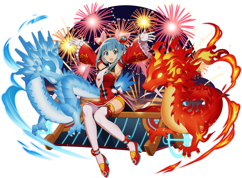 1girl, android, armpits, arms_up, bangs, blue_eyes, blue_hair, breasts