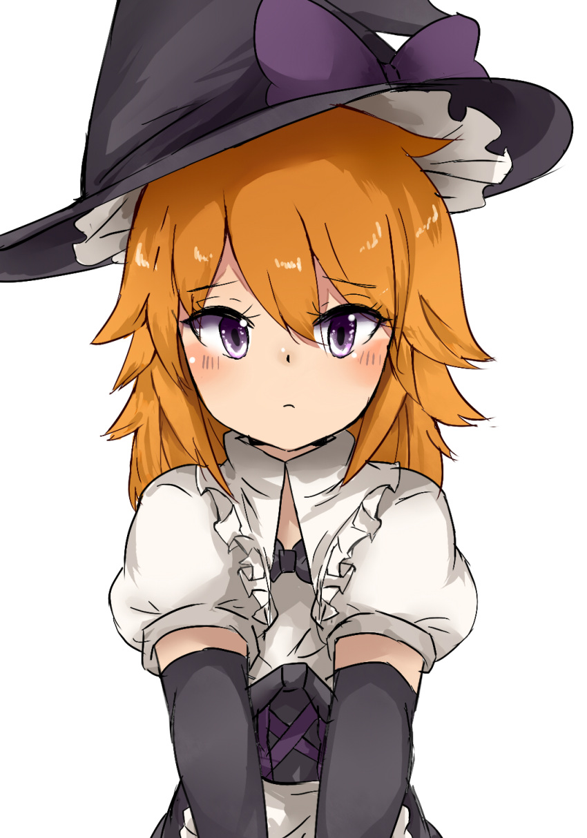 1girl, akane_(cookie), bangs, black_gloves, black_headwear, black_skirt, blush, bow