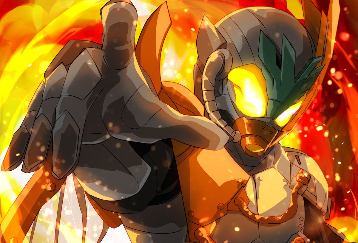 1boy, armor, asymmetrical_armor, beetle, black_bodysuit, bodysuit, bug, cape