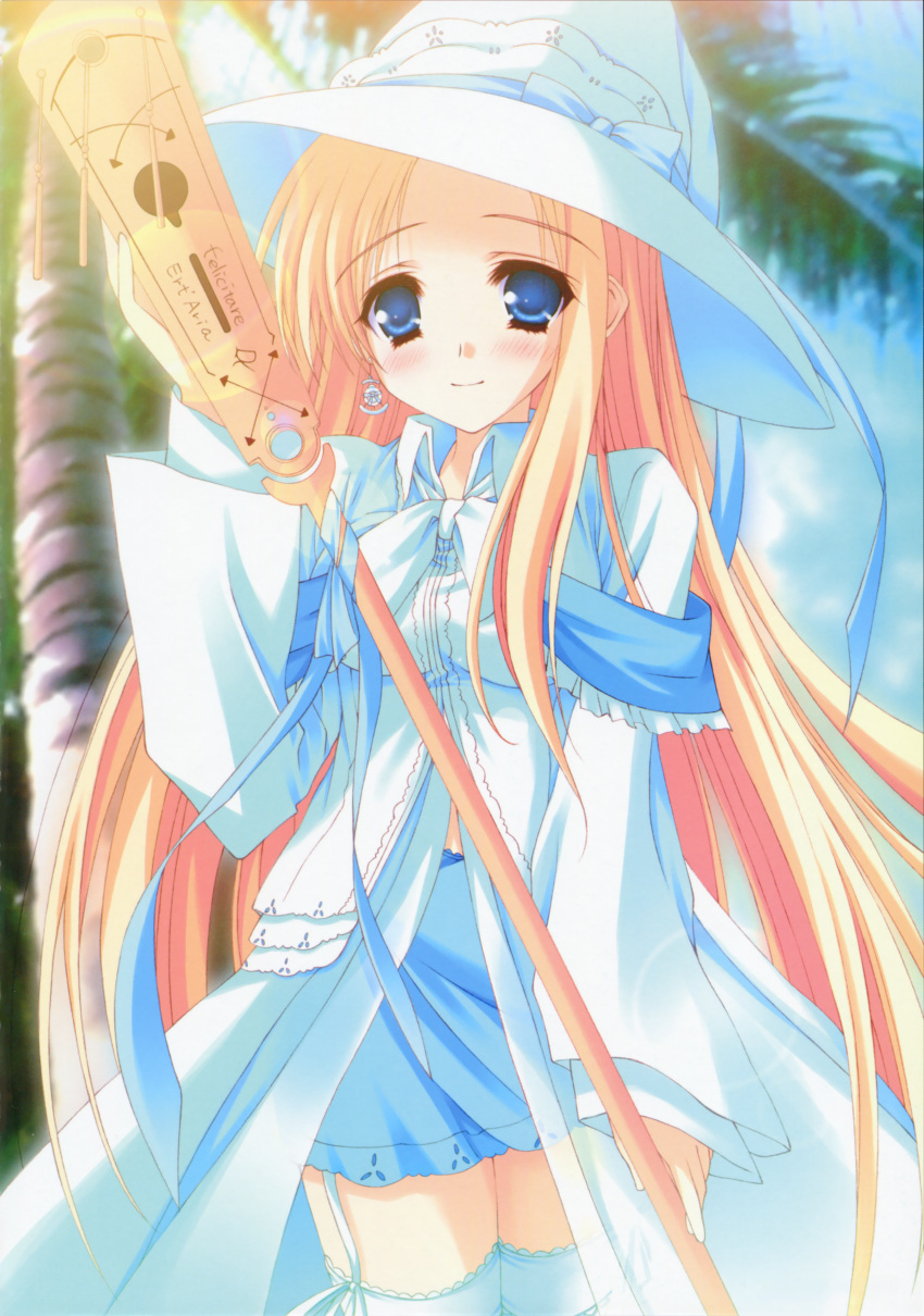 carina_verritti, frills, la_campanella_della_benedizione, magical_girl, moekibara_fumitake, ribbon, thigh-highs, witch
