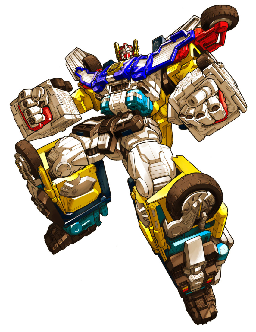 autobot, clenched_hands, highres, looking_up, makoto_ono, mecha, no_humans, omega_prime