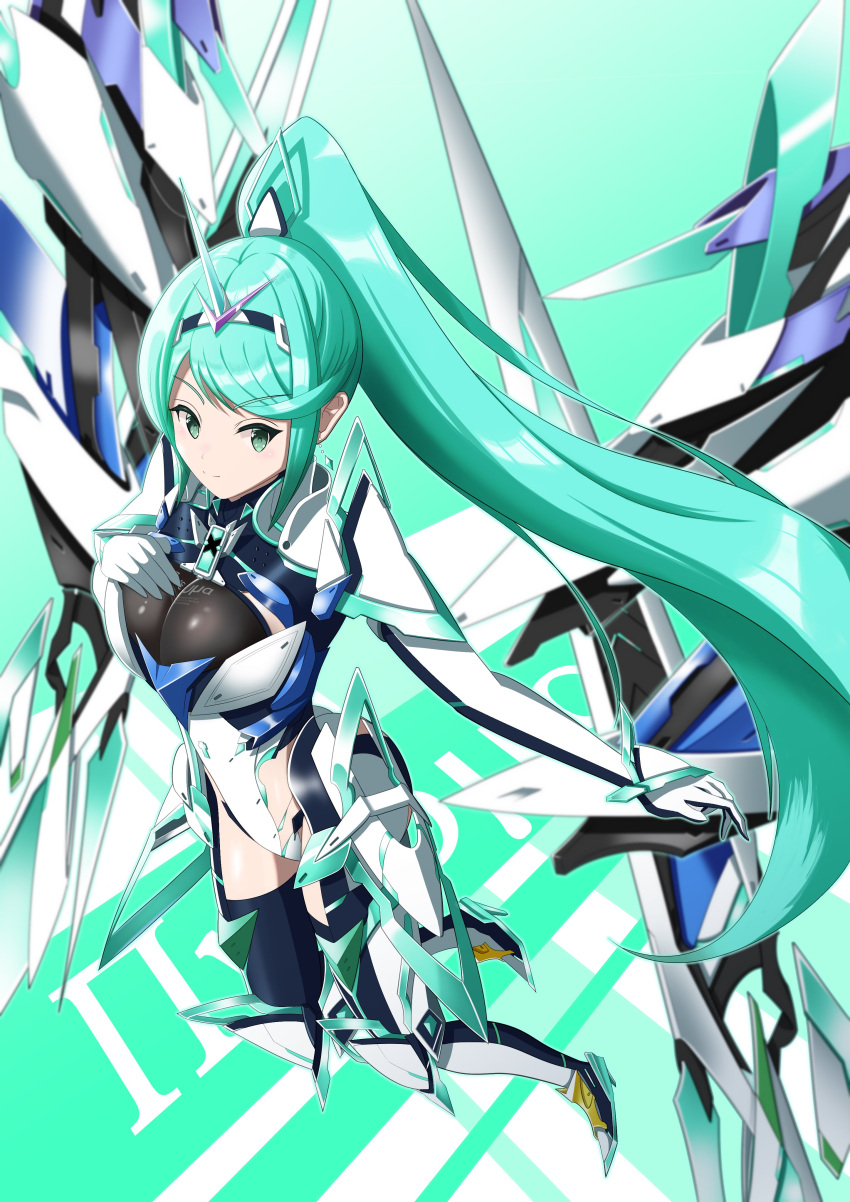 1girl, absurdres, bangs, breasts, chest_jewel, earrings, gem, gloves