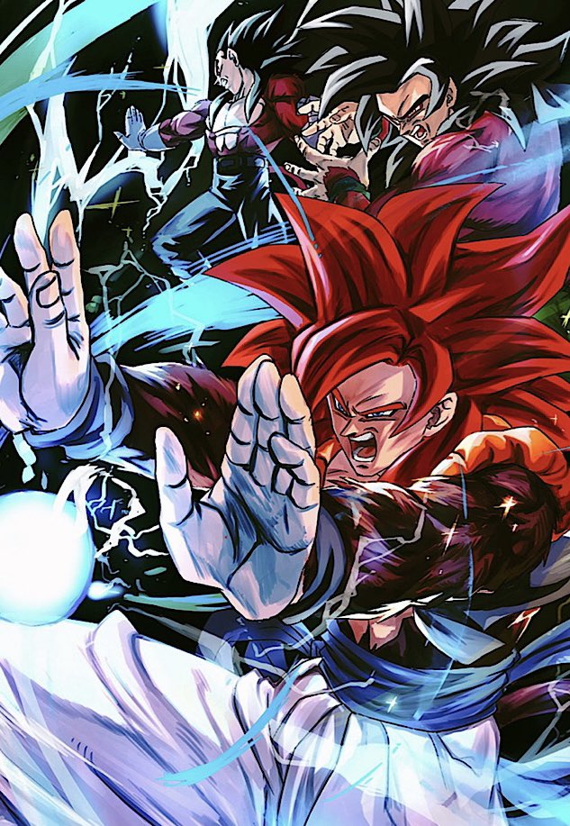big_bang_kamehameha, body_fur, dragon_ball, dragon_ball_gt, final_flash, gogeta, kamehameha, metamoran_vest