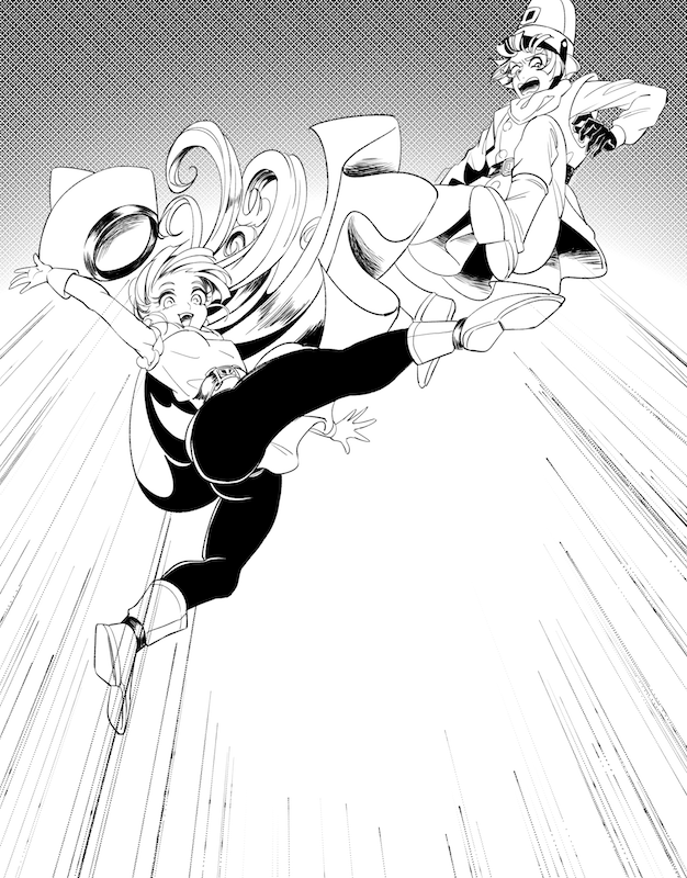 1boy, 1girl, alena_(dq4), ass, atarime_(atarimemakaron), breasts, cape, clift