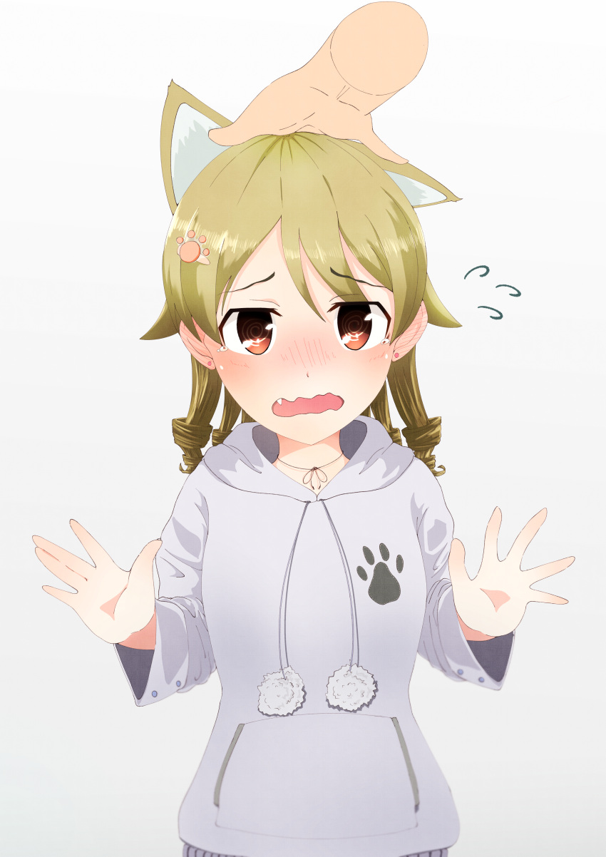 1girl, absurdres, blush, brown_eyes, brown_hair, highres, idolmaster, idolmaster_cinderella_girls