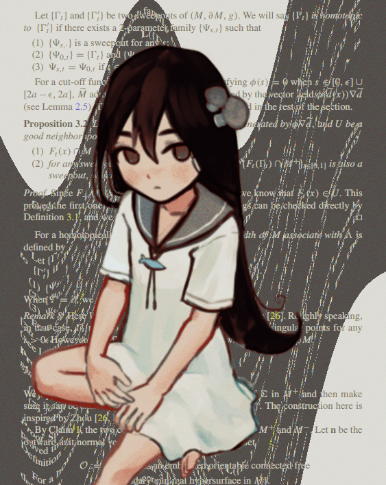1girl, bare_legs, barefoot, black_eyes, black_hair, fish, greek_letters, io_(onisarashi)