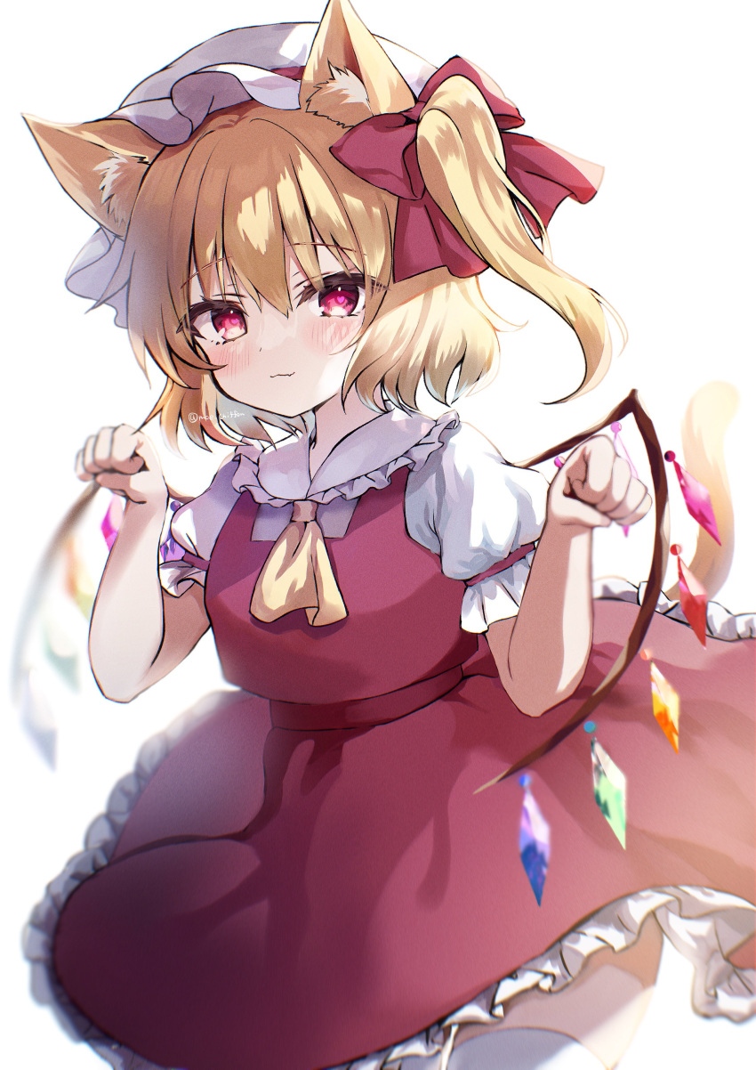 1girl, absurdres, animal_ears, ascot, backlighting, blurry, blush, bow