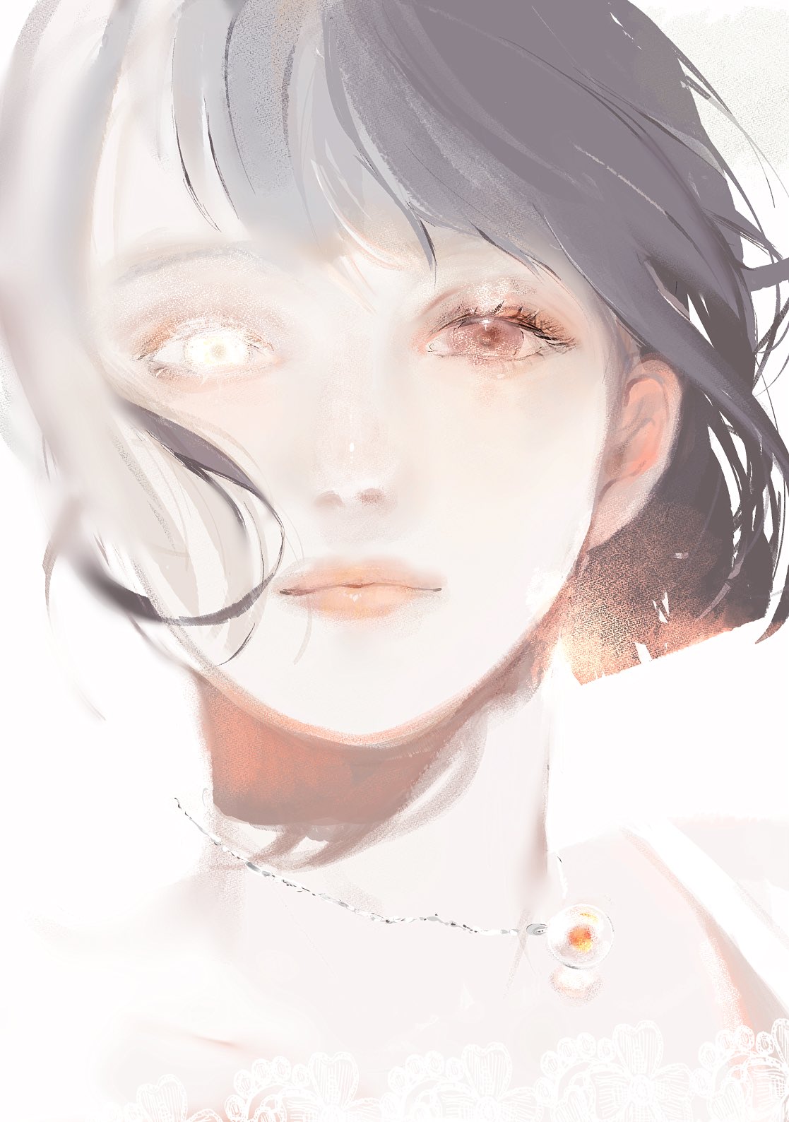1girl, bangs, chikage_(chi_g0), closed_mouth, commentary_request, eyelashes, floating_hair, grey_hair