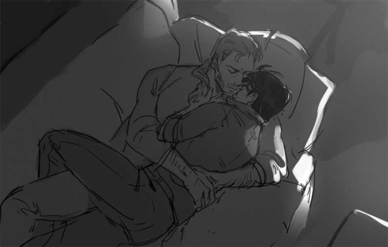 2men, artemy_burakh, bachelor, black_hair, burakhovsky, couch, daniil_dankovsky, domirine