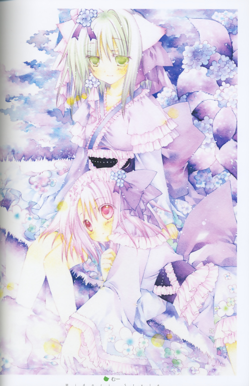 animal_ears, binding_discoloration, greenwood, midori, moo, nekomimi