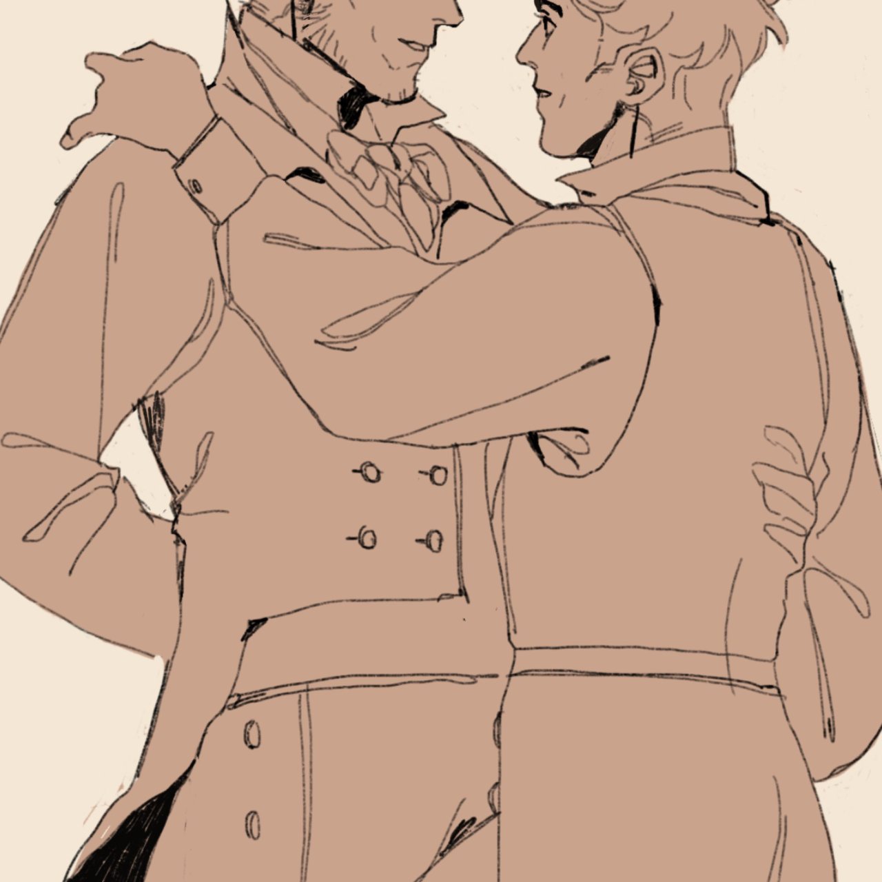 2men, alternate_costume, artemy_burakh, bachelor, burakhovsky, daniil_dankovsky, embrace, formal