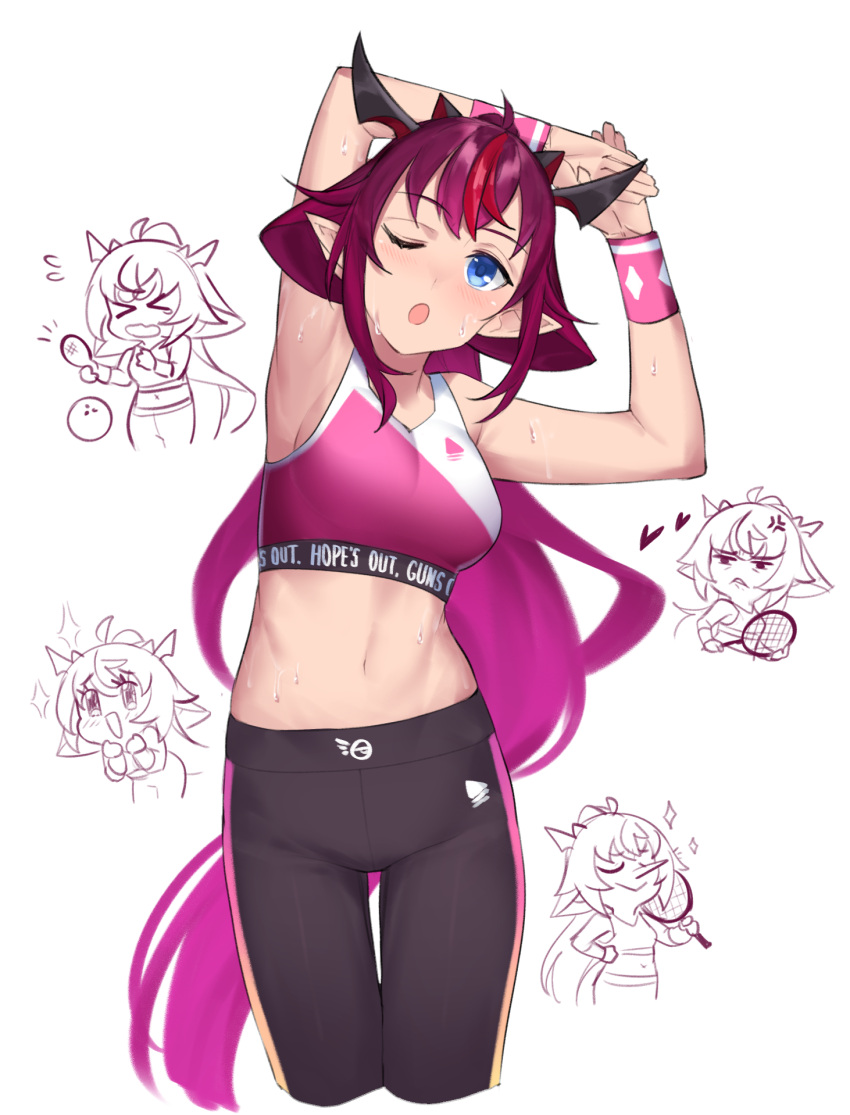 1girl, armpits, ball, blue_eyes, bowling_ball, dasdokter, exercise, highres