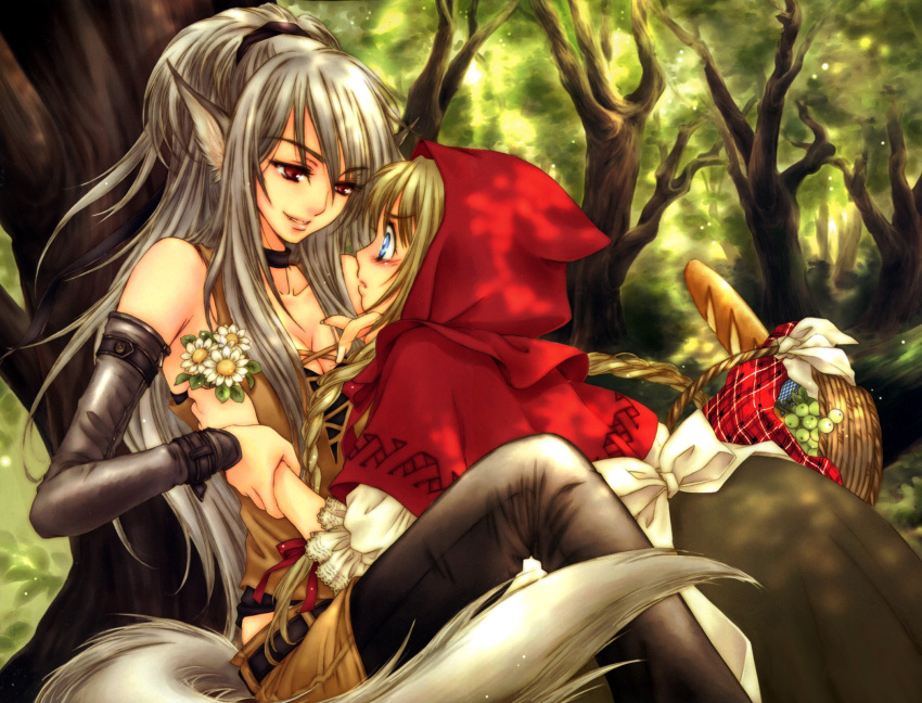 big_bad_wolf, little_red_riding_hood, red_riding_hood, tagme, yuri