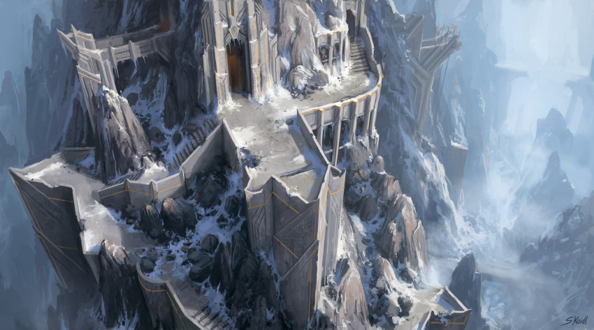 absurdres, castle, commentary, door, english_commentary, highres, no_humans, original