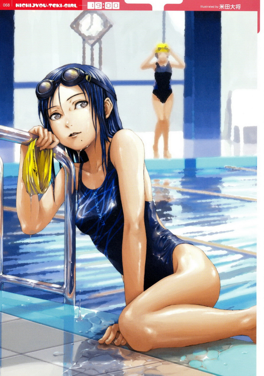 swimsuit, tagme, yoneda_taishou