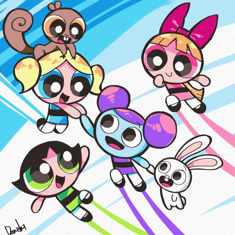 blossom_(ppg), bubbles_(ppg), buttercup_(ppg), cartoon_network, learning_with_pibby, non-web_source, pibby, powerpuff_girls