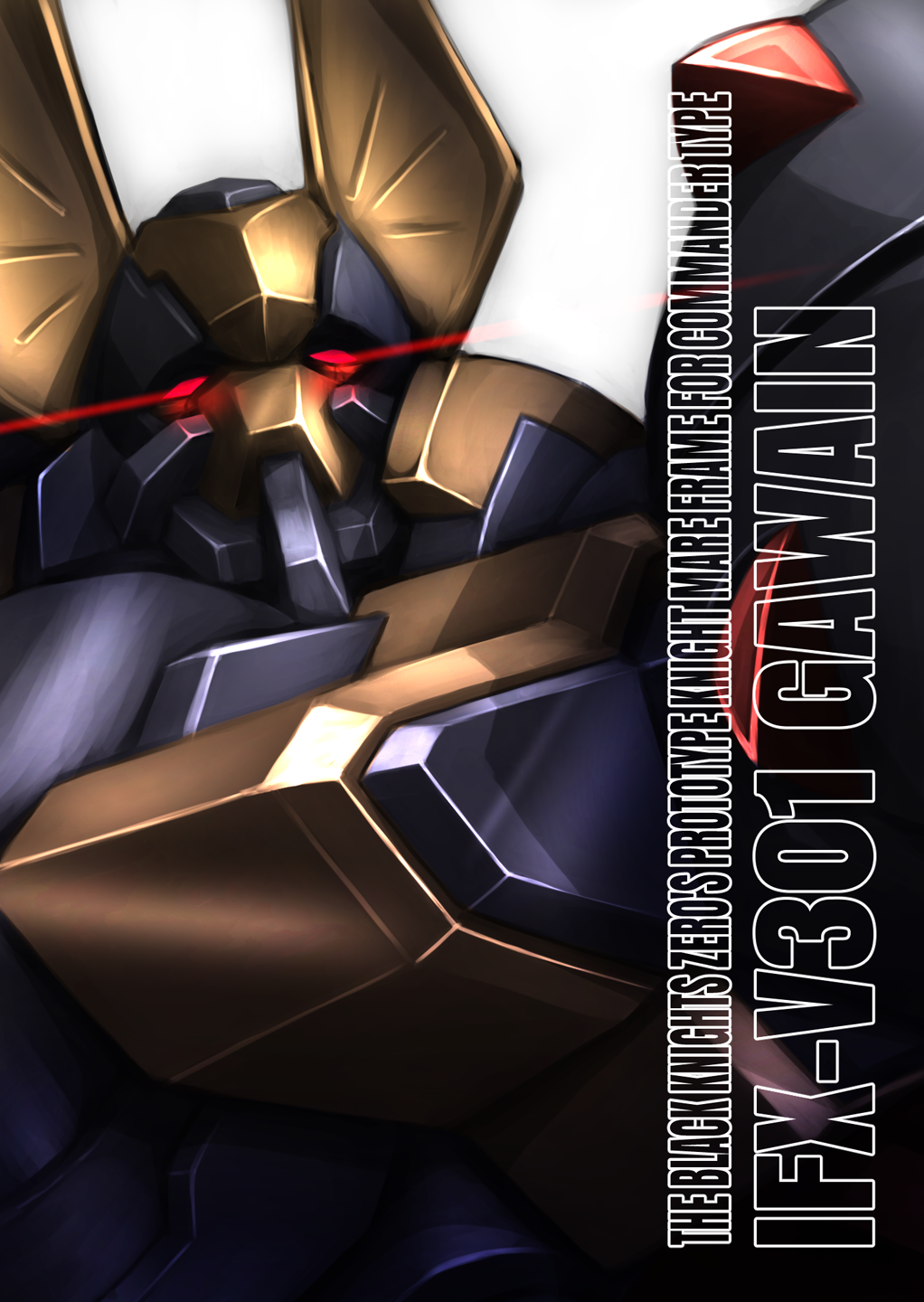 character_name, code_geass, commentary, english_text, gawain_(code_geass), glowing, glowing_eyes, highres