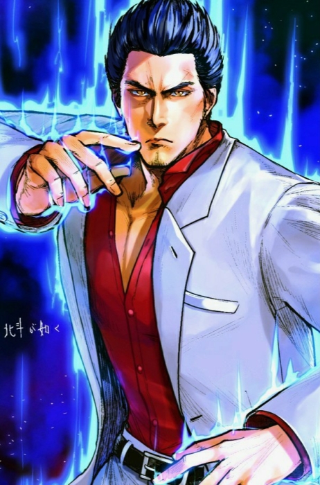 1boy, aura, belt, belt_buckle, black_hair, brown_eyes, buckle, coat
