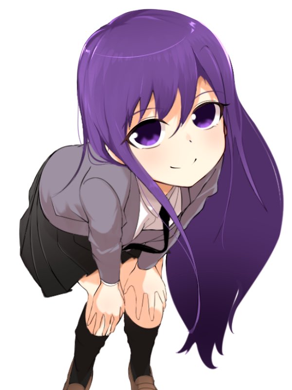 13-gou, 1girl, breasts, closed_mouth, feet_out_of_frame, goshiki_agiri, kill_me_baby, long_hair