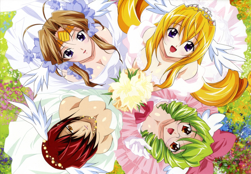 cleavage, inarva, nesti, pharm, ufo_princess_valkyrie, valkyrie, wedding_dress