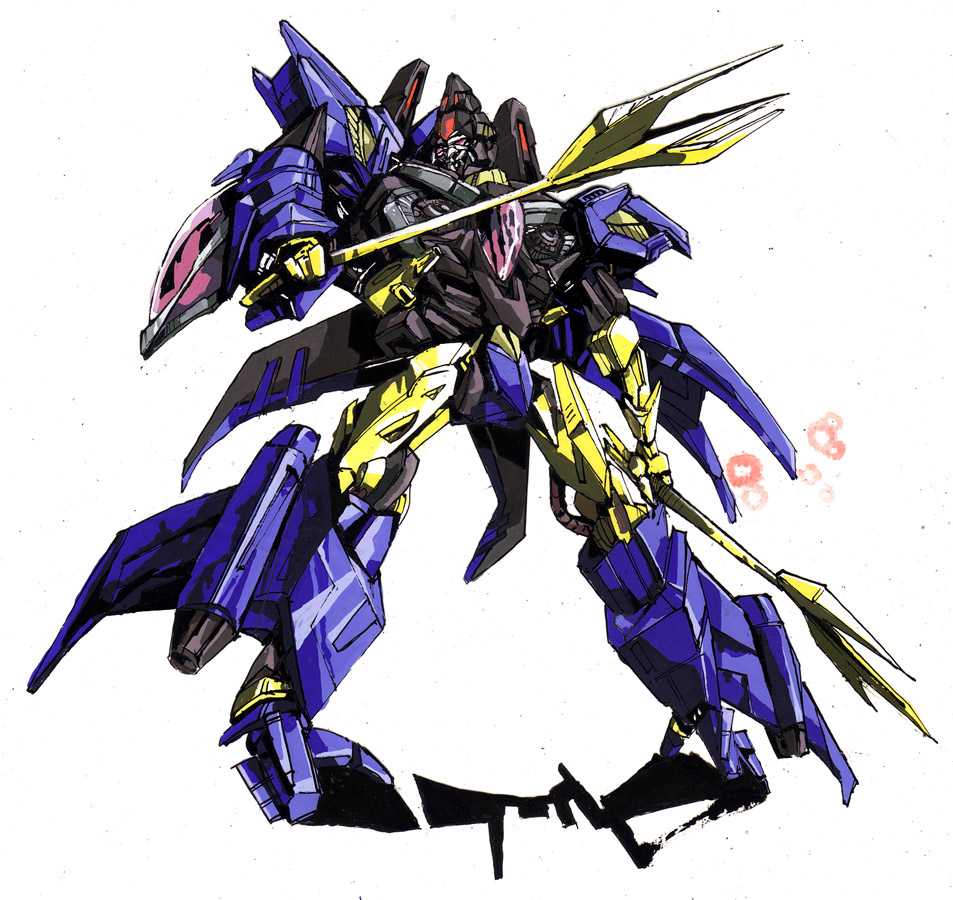 1boy, aircraft, airplane, armor, asymmetrical_arms, conehead, decepticon, dirge_(transformers)