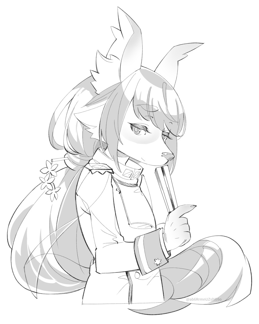 1boy, absurdres, animal_ears, closed_mouth, commentary_request, dog_boy, dog_ears, furry