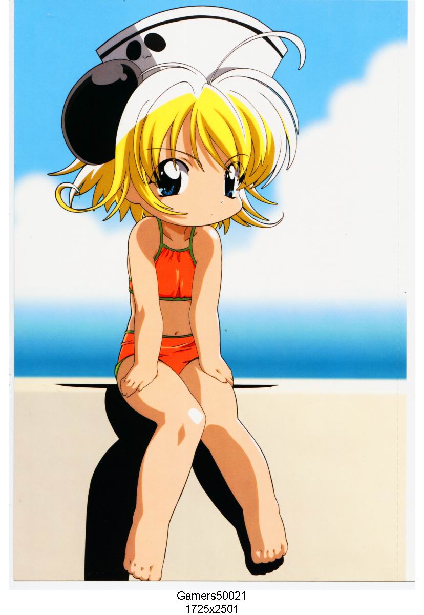 bikini, broccoli, di_gi_charat, di_gi_charat_nyo!, pyocola_analogue_iii, swimsuit