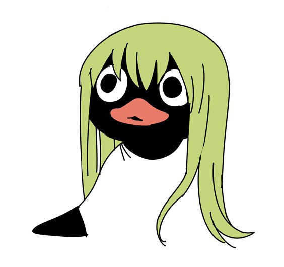 bird, enkidu_(fate), fate/grand_order, fate_(series), green_hair, kingu_(fate), penguin, pingu
