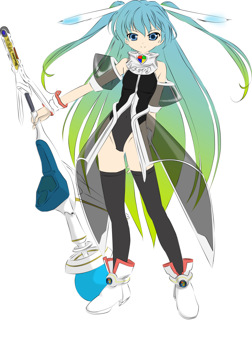 aqua_hair, blue_eyes, net_character, os-tan, staff, tagme, transparent, vista-tan
