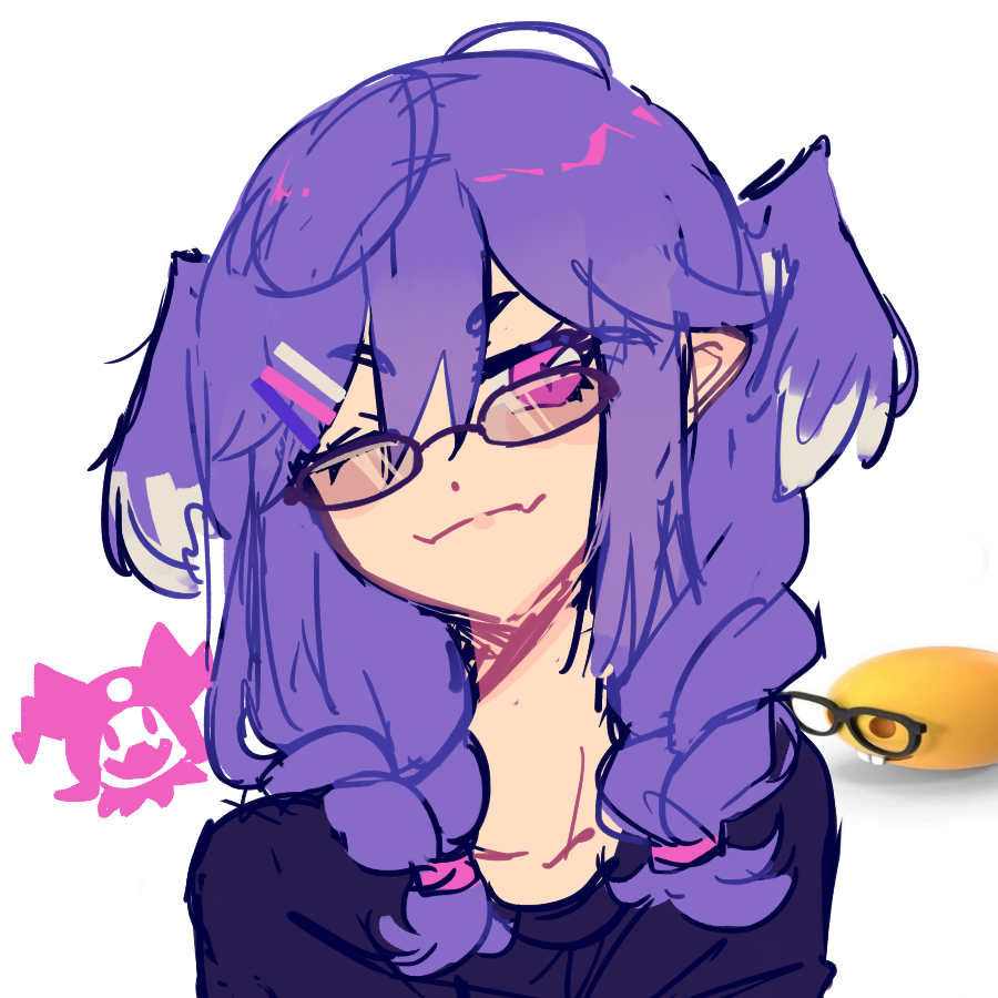 1girl, black_sweater, braid, collarbone, eyebrows_visible_through_hair, glasses, hair_ornament, hairclip