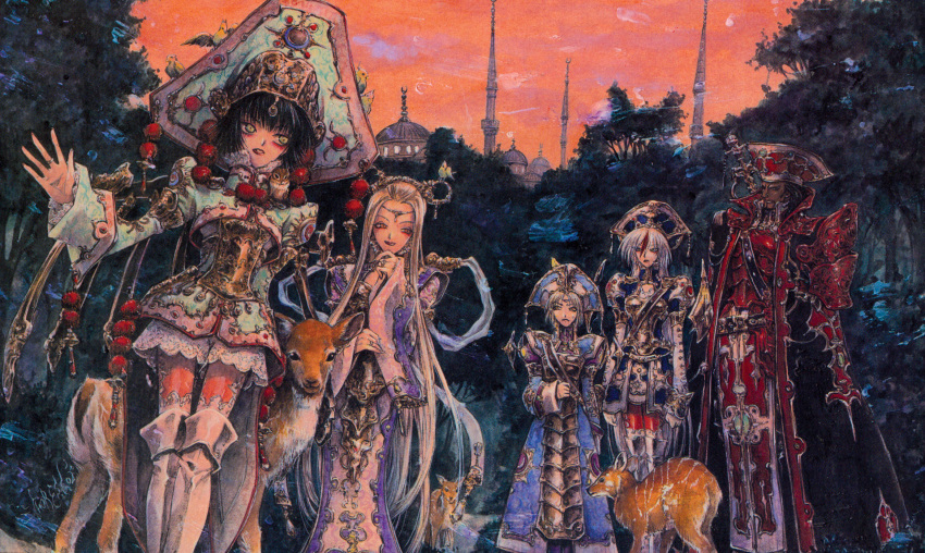 animal, astharoshe_asran, baibars, highres, ion_fortuna, mirka_fortuna, scan, seth_nightroad