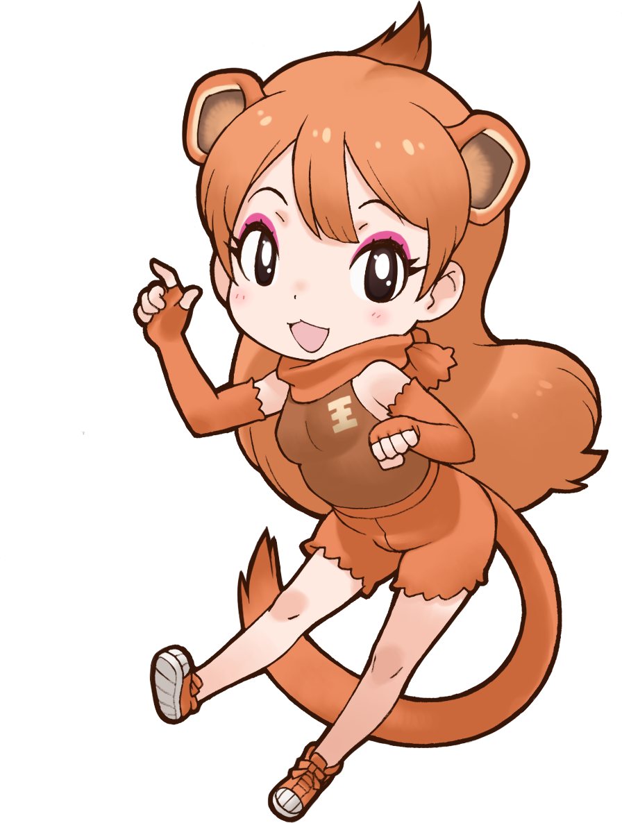 1girl, animal_costume, animal_ear_fluff, animal_ears, black_eyes, brown_shirt, elbow_gloves, extra_ears