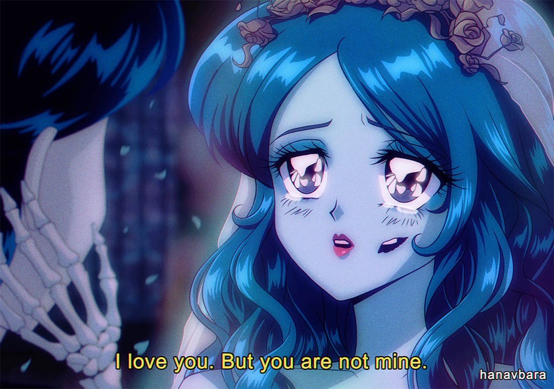 1990s_(style), 1boy, 1girl, animal_print, aqua_skin, bat_print, black_hair, blue_hair