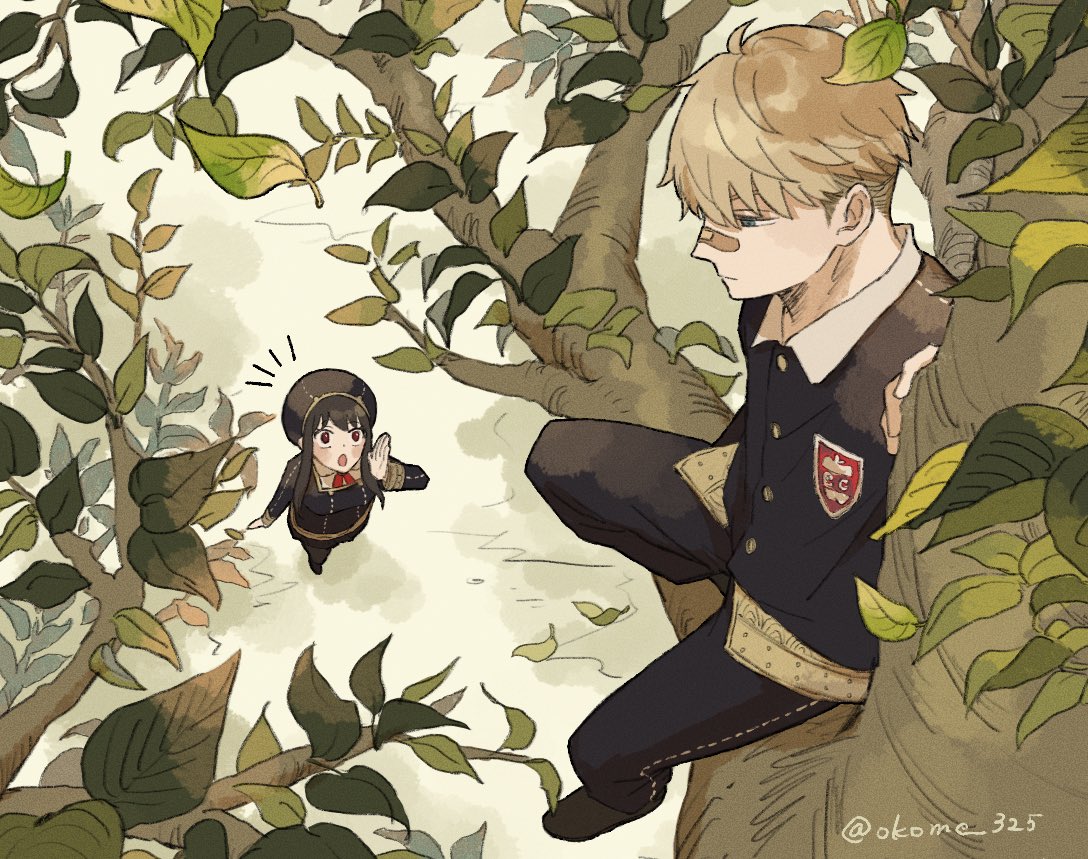 1boy, 1girl, alternate_costume, alternate_universe, bandaid, bandaid_on_face, bandaid_on_nose, black_footwear
