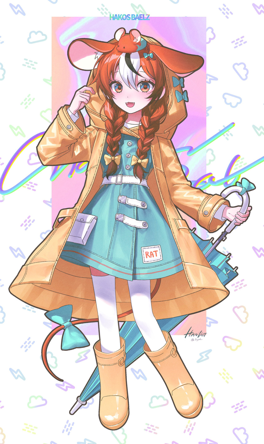 1girl, absurdres, animal_ears, animal_on_head, bangs, belt, black_hair, blue_bow