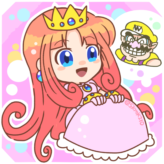 blue_eyes, bracelet, crown, dress, earrings, gloves, jewelry, open_mouth