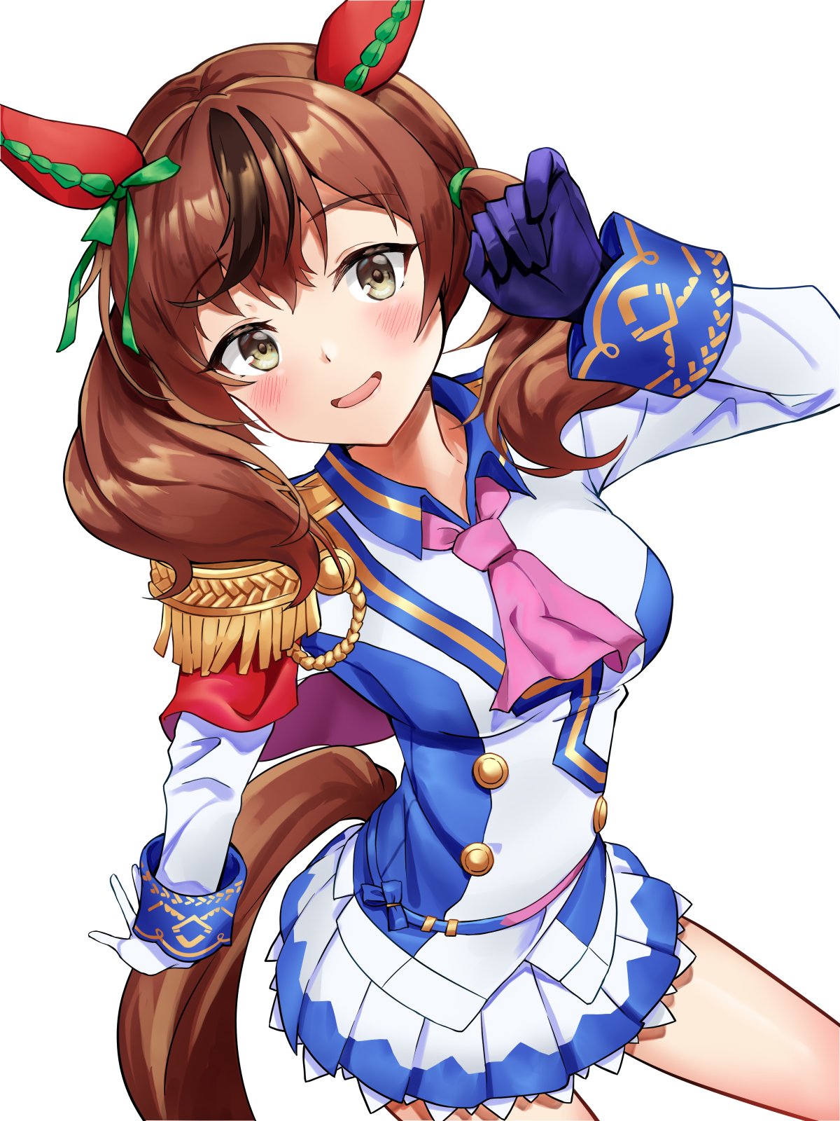 alternate_costume, animal_ears, blush, breasts, brown_eyes, commentary_request, cosplay, dusu_(htkj)