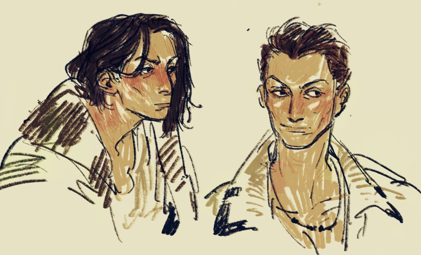 2men, andrey_stamatin, bown_hair, daddnut, pathologic, pathologic_2, peter_stamatin, portrait