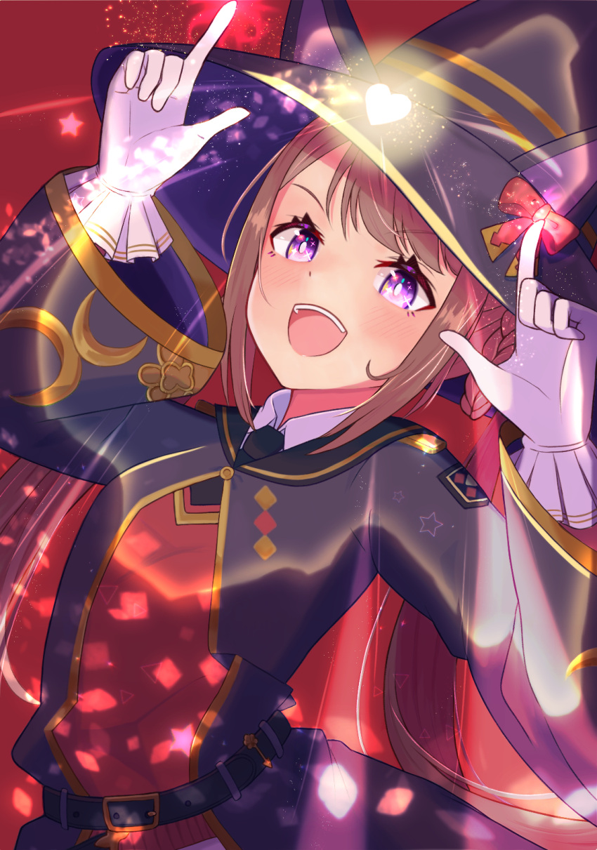 1girl, animal_ears, belt, blush, breasts, commentary_request, genkigamichiru, gloves