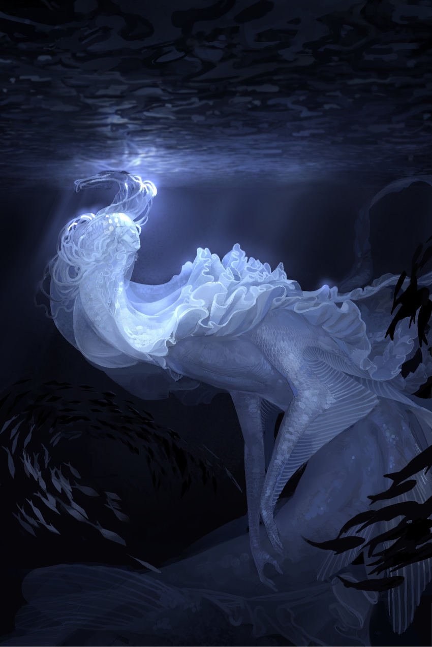 absurdres, ashuldur, bloodborne, eldritch_abomination, face, fins, fish, frills