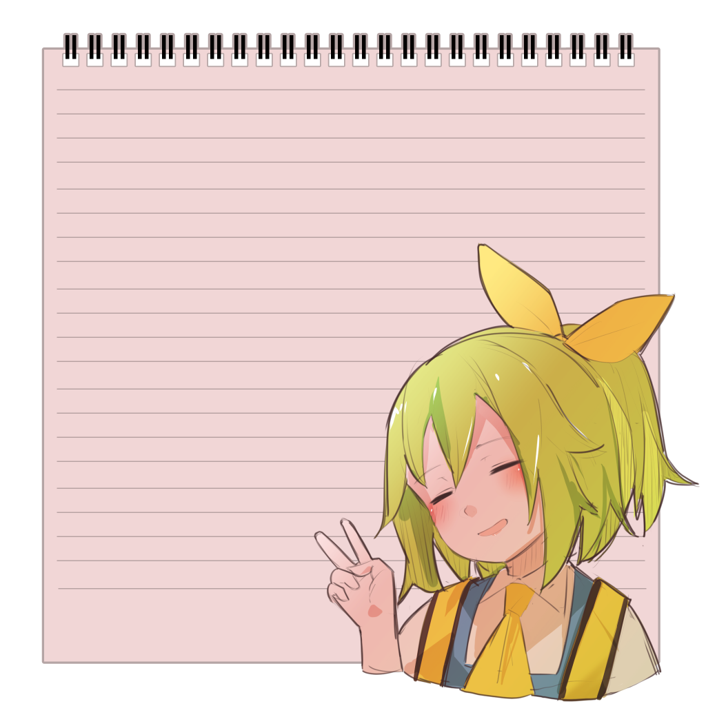1girl, ascot, bangs, blue_vest, blush, bow, closed_eyes, commentary_request