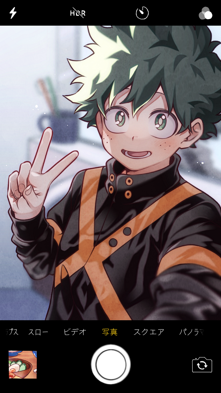 1boy, adapted_costume, bakugou_katsuki, bakugou_katsuki_(cosplay), black_shirt, blurry, blurry_background, blush