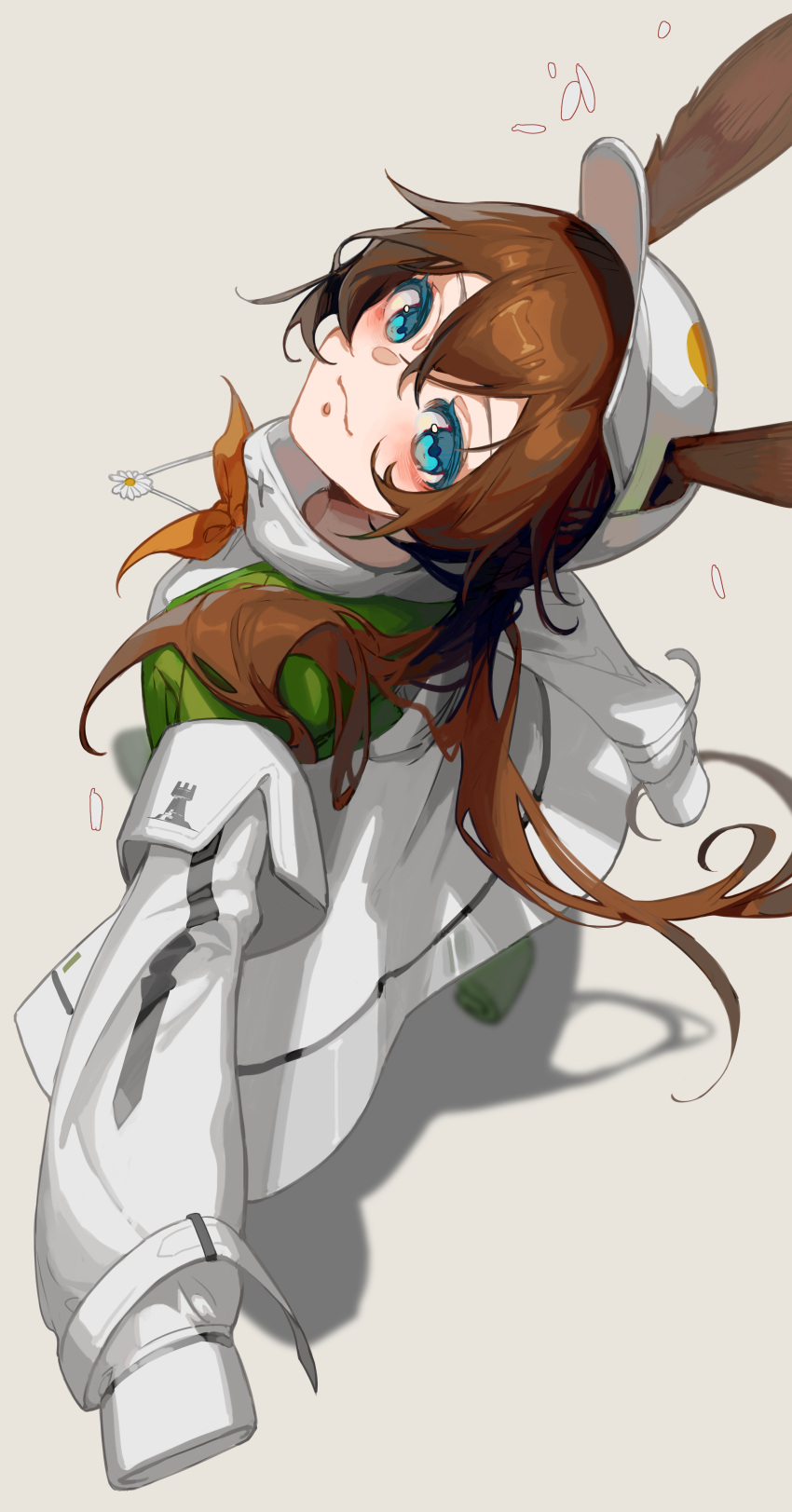 1girl, :3, absurdres, amiya_(arknights), amiya_(planter)_(arknights), animal_ears, arknights, bangs