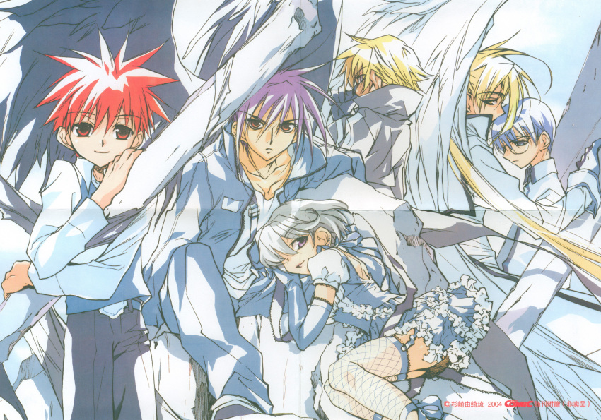 crease, dark_mousy, dnangel, fixme, hiwatari_satoshi, krad, niwa_daisuke, sugisaki_yukiru